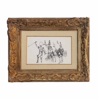 La fanfare en parade - Lithographie - R.Dufy (1877–1953) - vers 1950