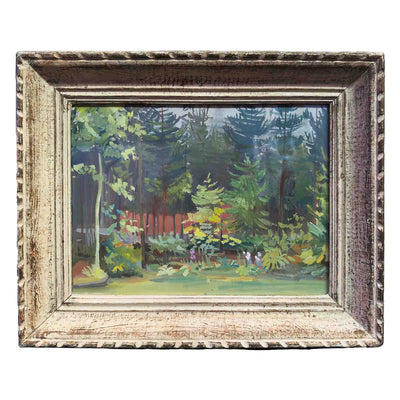 Clairière en été - Huile sur toile