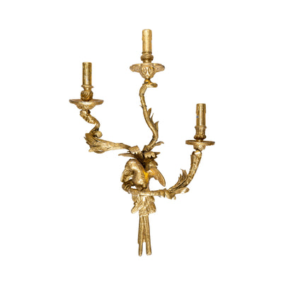 Castiglione dorée Applique en fer