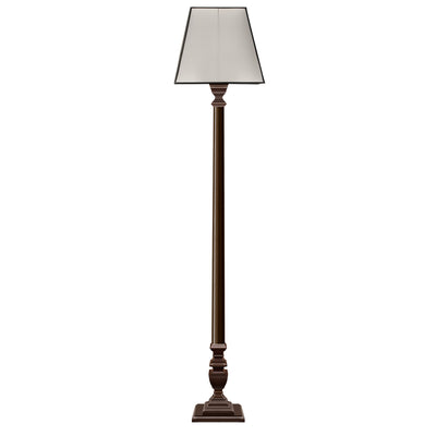 Albertas Lampadaire en laiton finition canon de fusil sans abat-jour
