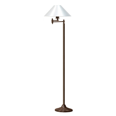 Orsay bras Lampadaire en laiton canon de fusil sans abat-jour