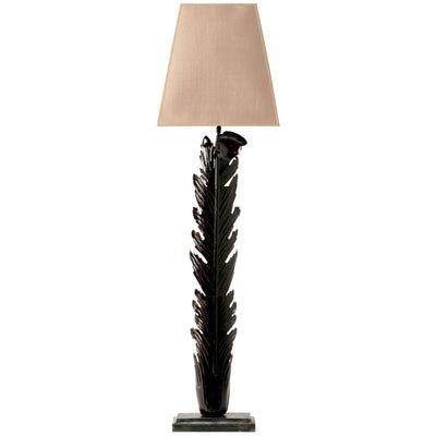 Feuille Lucca Lampe en laiton sans abat-jour