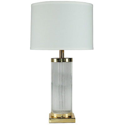 Avenue de l'Opéra Lampe en cristal plexiglas abat-jour inclus
