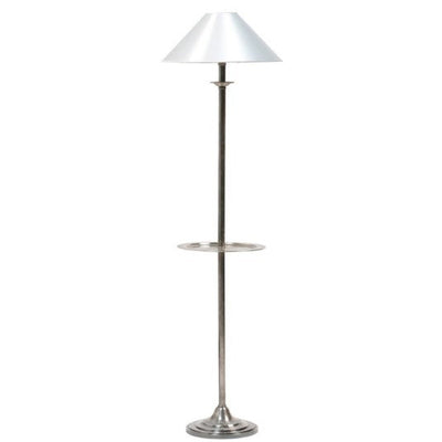 Orsay plateau Lampadaire en laiton chromé sans abat-jour