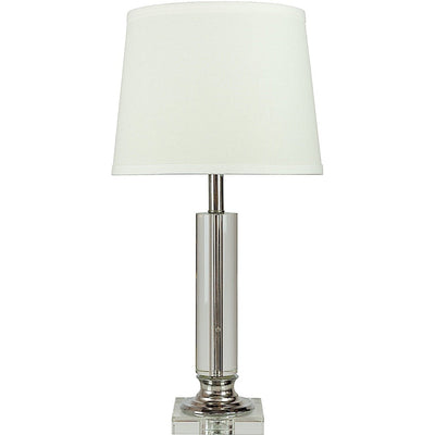 Place Vendôme Lampe en laiton et plexiglas sans abat-jour