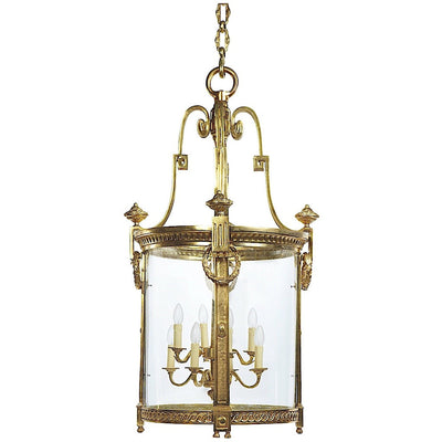 Pompadour Lanterne en bronze doré