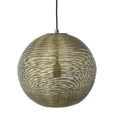 Trévise Suspension ronde en laiton