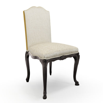 Brienne Chaise basse patine Ebène