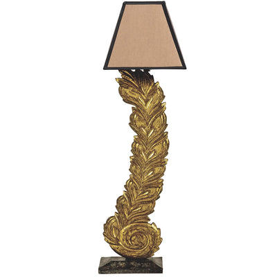 Luberon Lampe en bois sans abat-jour