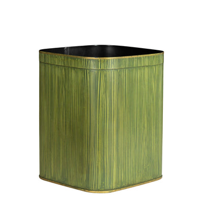 Boissière Corbeille carrée en métal (set de 2)