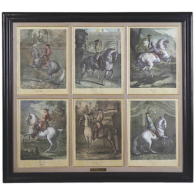 Tableau de dressage n°1 Gravure encadrée