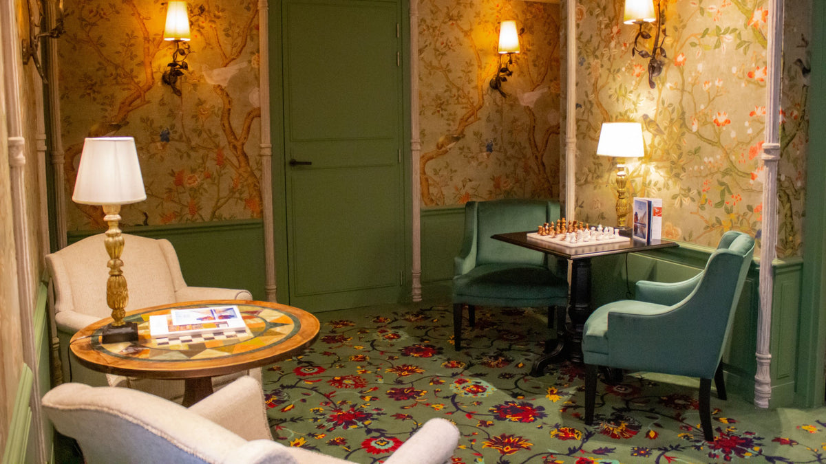 Maison Boissière by Barnes vue salon de la salle de réception