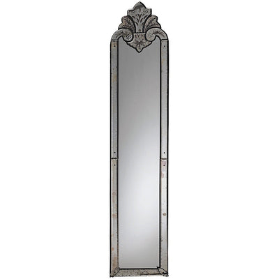 Bergame Miroir en verre vieilli