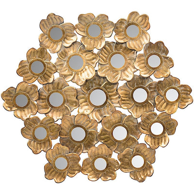 Mix Flower Miroir en fer