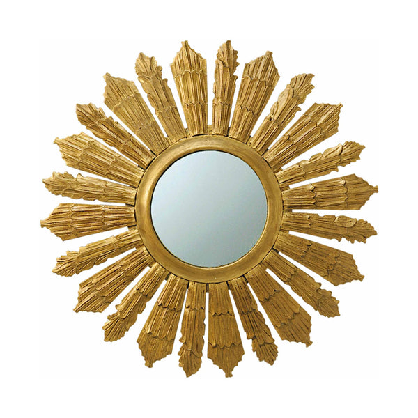Magnifique miroir vintage en forme de soleil doré (D'occasion) à Coppet pour CHF 400 - retrait