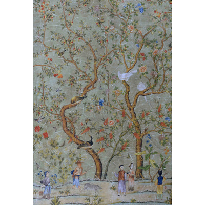 Jardin aux oiseaux Papier peint panoramique