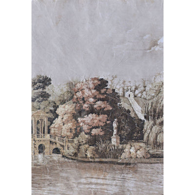 Le parc de l'Etang Papier peint panoramique