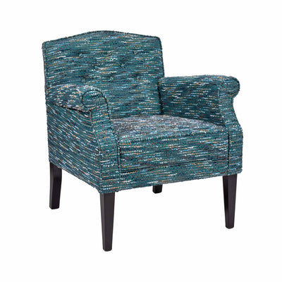 Charles Fauteuil club avec boutons Tissu au choix