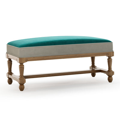 Ecouen Banc plat patine Brienne Petit Modèle