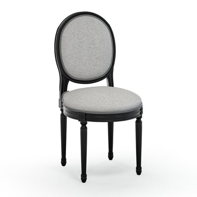 Médaillon Figeac Chaise patine Ebène
