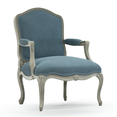 Figeac Fauteuil tapissé patine Trianon