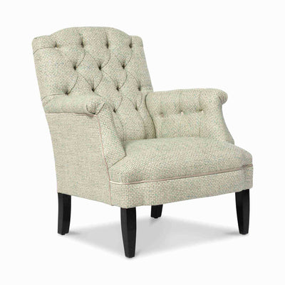 Rivoli capitonné fauteuil tapissée