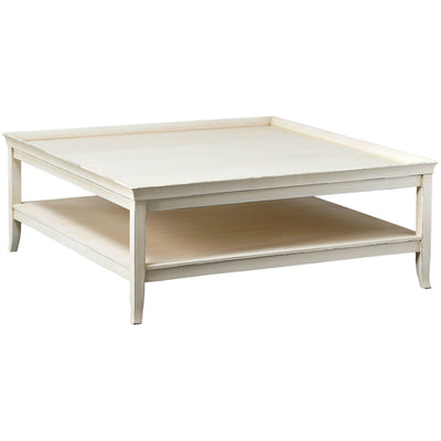 Roussillon Table basse en bois carrée 120x120cm
